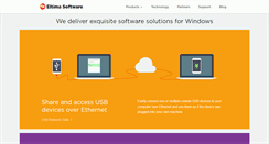 Desktop Screenshot of eltima.com